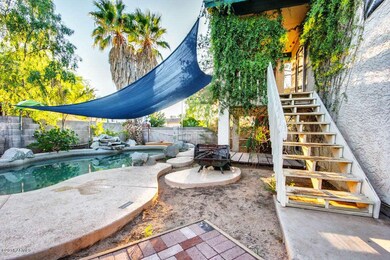 Backyard with Private Pool