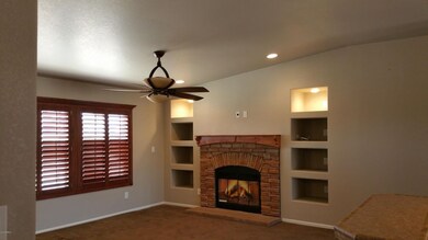 Great room fireplace