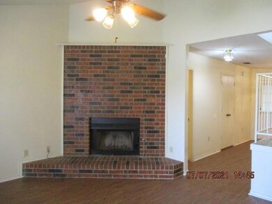 Gas start, wood-burning fireplace ready for the co