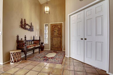 Inviting foyer