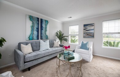 Light filled room.