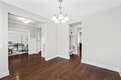 Formal dining room... this would also make a great second office, study, library, or gym!