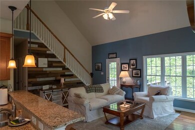 Vaulted Family Room