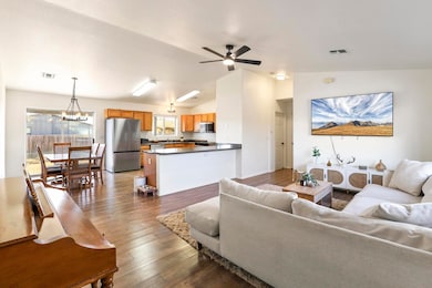 Kitchen-Dining-Living Room
