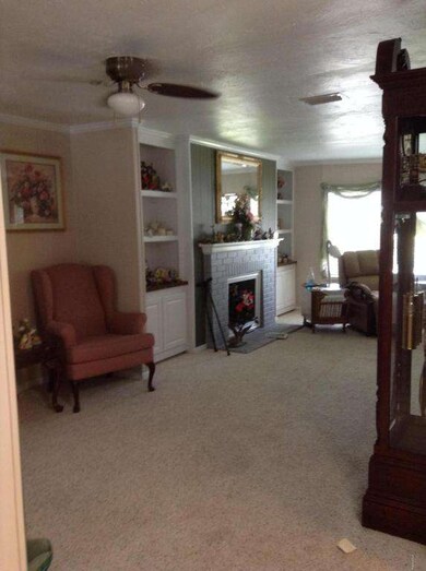 living rm fireplace