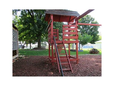 . Swing set stays