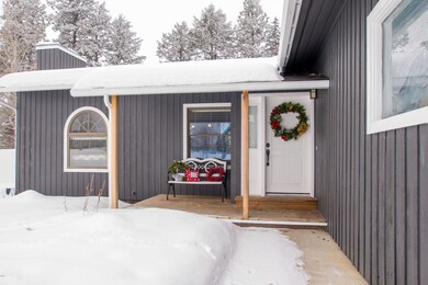 Inviting front porch