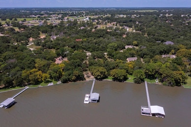 Bird's eye view of a large body of water