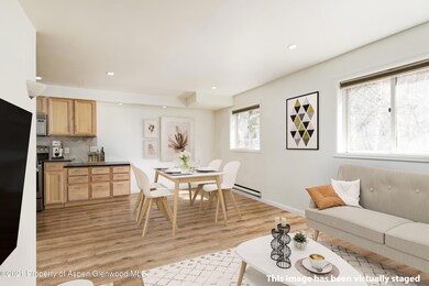 Staged - living room area
