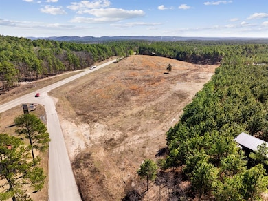 Birds eye view of property featuring a forest view