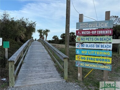 BOARD WALK AT THE END OF GULICK STREET.