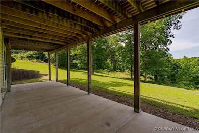 Lower Level walkout covered porch