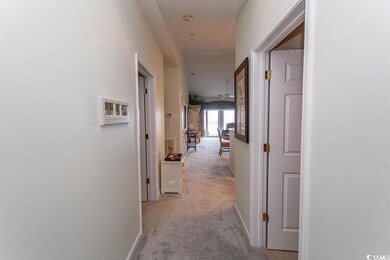 Bedrooms on each side of hallway