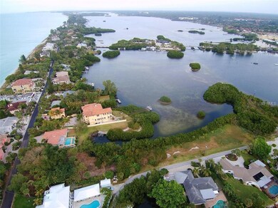 Looking north along Casey Key with view of the Gul