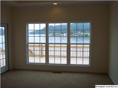 Master Bedroom with view of water