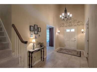 Open & spacious two story entry!
