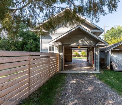 Drive through garage