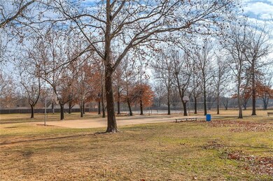 Park has tennis courts, basketball court, and trai