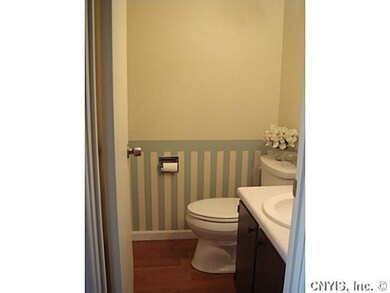 Bathroom 1/2 bath on 1st floor right next to 1st f
