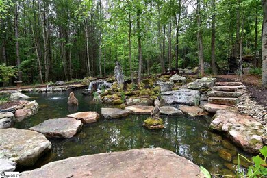 Stepping Stones take you across the crystal clear 