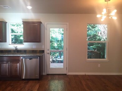 Dining Area with view of back deck.