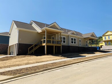 Corner Homesite, wrap front and rear covered porch with private side yard