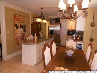 Large island with lots of cabinet space