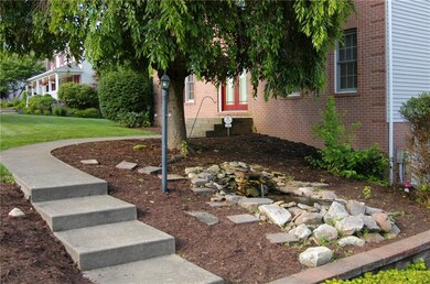 landscape with fish pond!