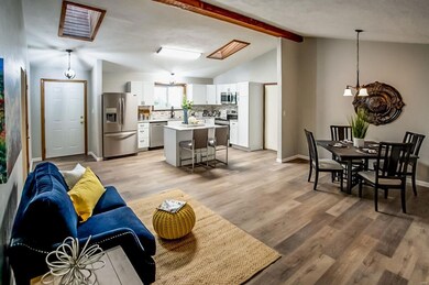 ROOM FOR LARGE FORMAL DINING AND LIVING ROOM.