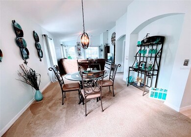 Spacious Dining and Living Rooms