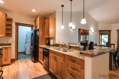 Kitchen open to Dining Area