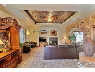 Decorative Tray Ceiling & Designer Wall Colors