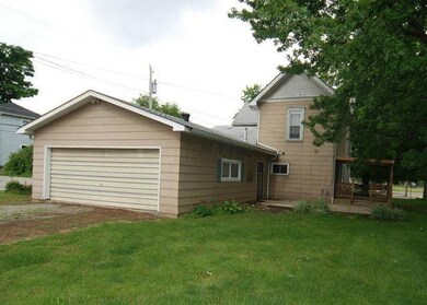 rear of home