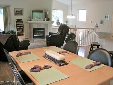Dining and living room view
