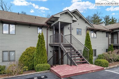 Front entrance to condo