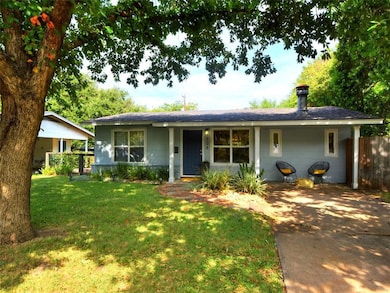 View of front facade featuring covered porch