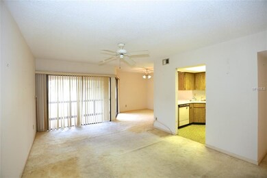 View from entry of living room, dining room and ki
