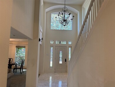 Tons of natural light in the entryway