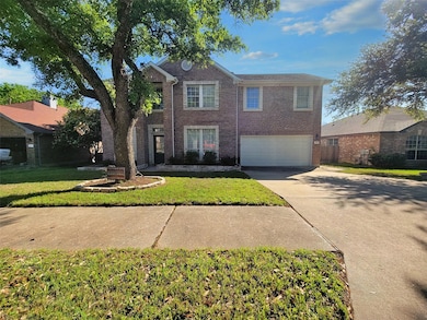 View of front of house with a garage, concrete dr