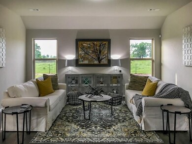 Sample photo of living area in new home.