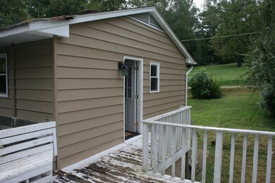 Deck off kitchen