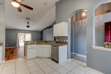 Kitchen with eating area