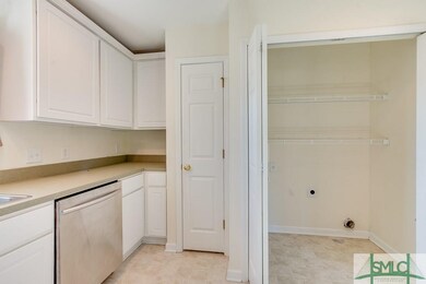 Laundry closet in Kitchen
