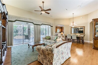 A wall of windows/sliding glass doors bathe you in