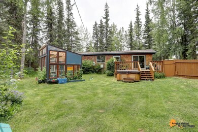 Spacious fenced lot with Greenhouse