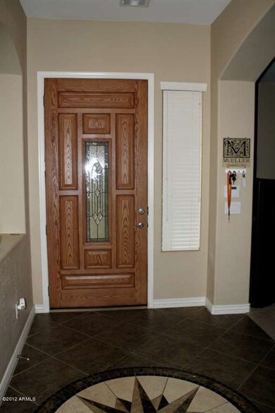 Entry has Tile Flooring