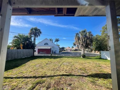 View of back yard space