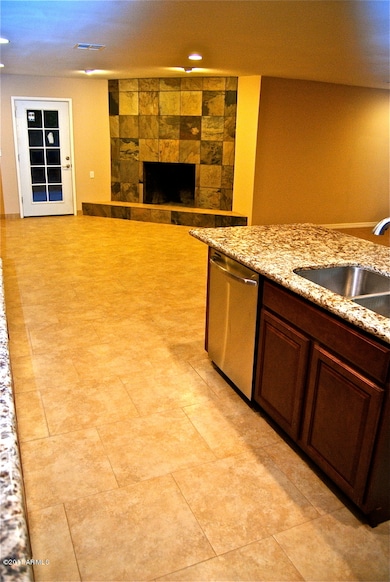 Slate Fireplace