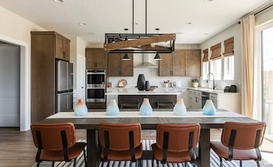 Dining Area and Kitchen of the Uinta floor plan