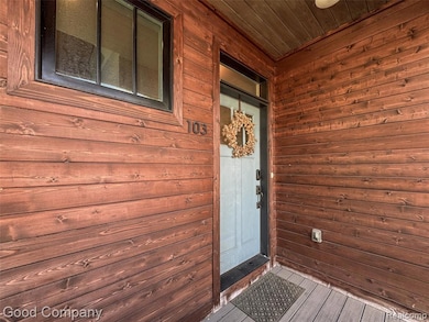 View of exterior entry